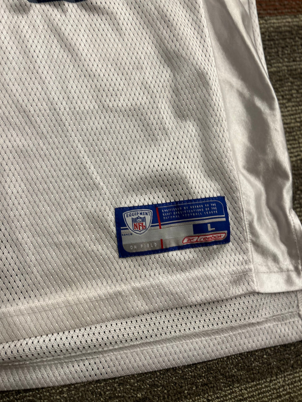 Brock Marion Miami Dolphins Authentic Jersey Reebok Mens Size XL White #31 NFL