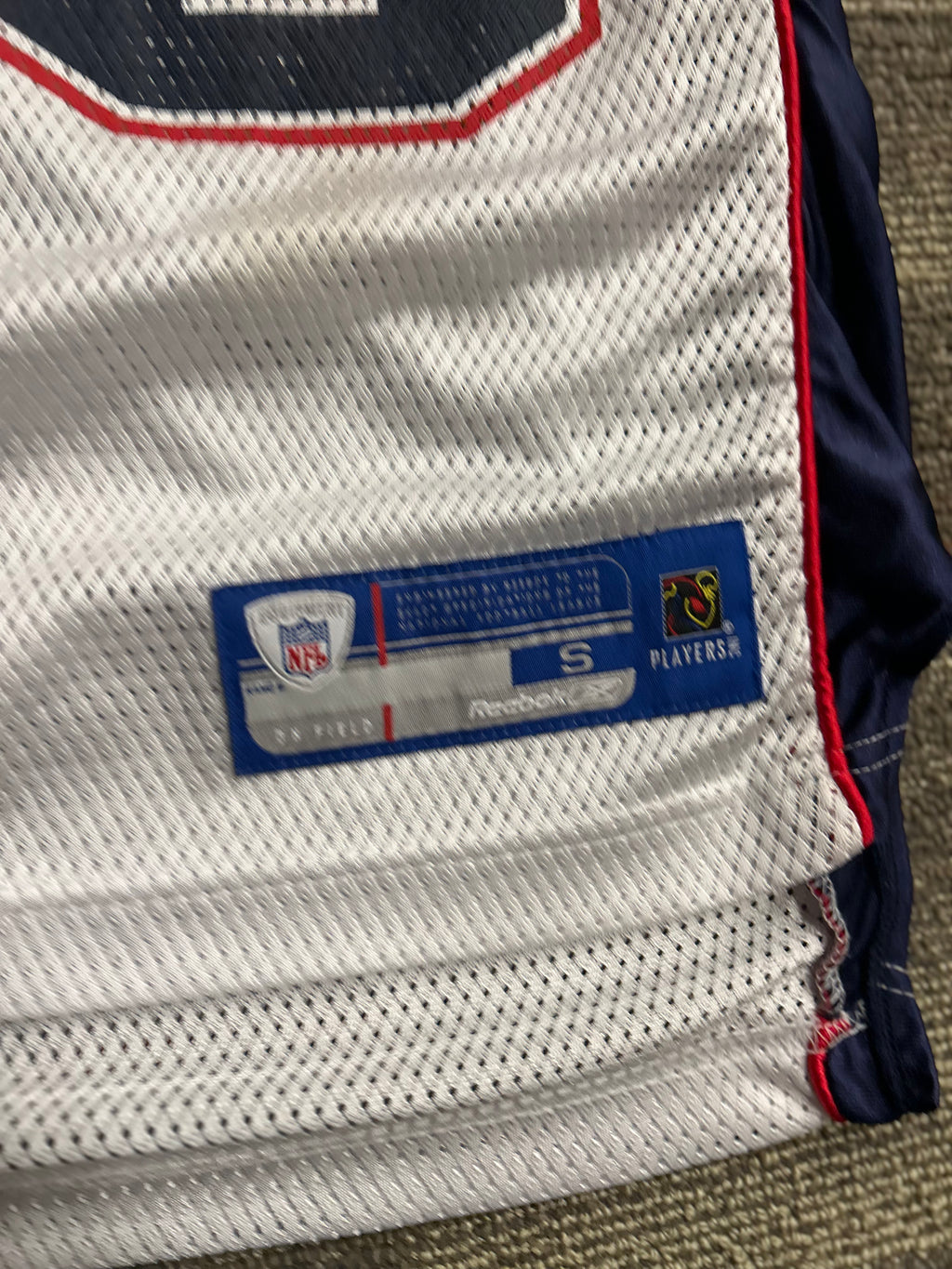 Reebok New England Patriots Laurence Maroney Small Jersey White NFL Equipment 39