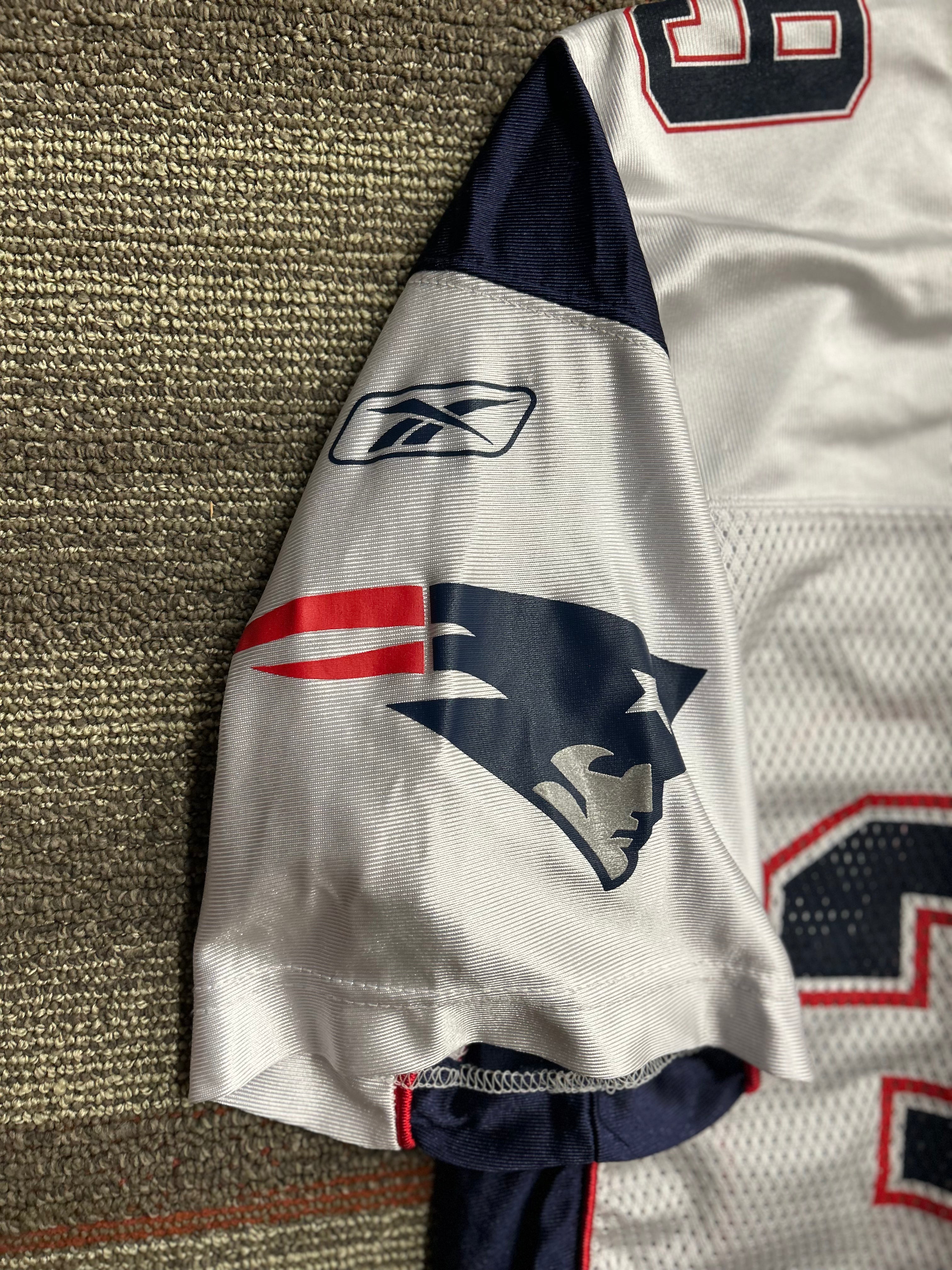 Reebok New England Patriots Laurence Maroney Small Jersey White NFL Equipment 39