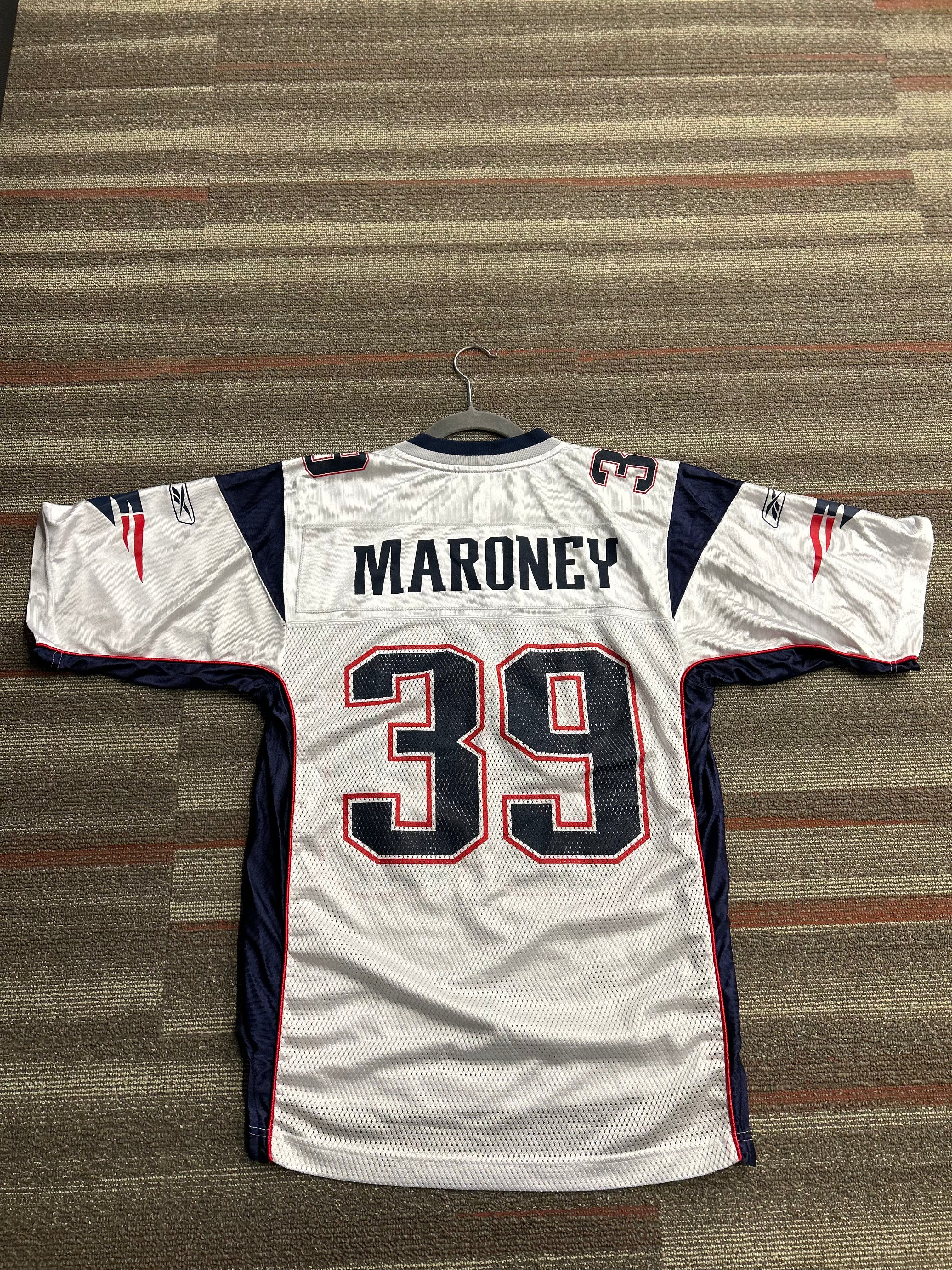 Reebok New England Patriots Laurence Maroney Small Jersey White NFL Equipment 39