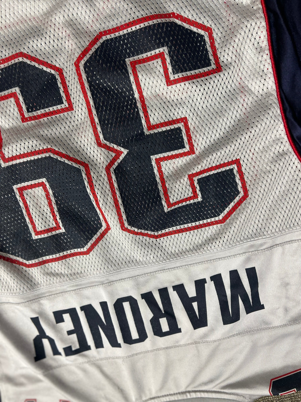 Reebok New England Patriots Laurence Maroney Small Jersey White NFL Equipment 39