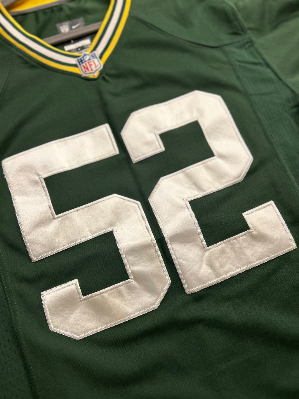 Nike Clay Matthews Green Bay Packers Men’s Small Jersey NFL Players Green #52