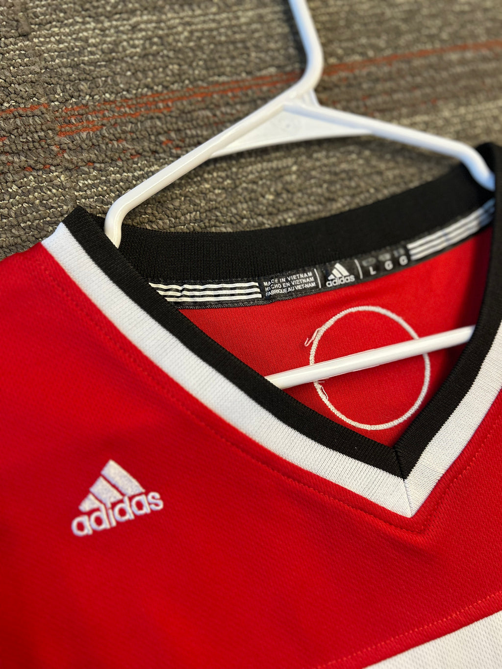 Adidas Authentic John Wall Washington Wizards Jersey Mens Large +2 White #2 NBA