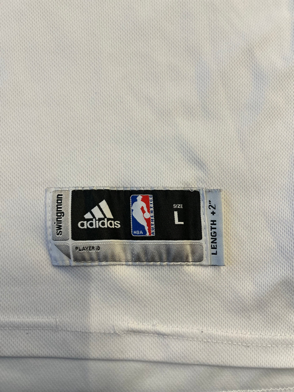 Vintage Adidas Chicago Bulls Derrick Rose Mens Size Large White NBA Jersey #1