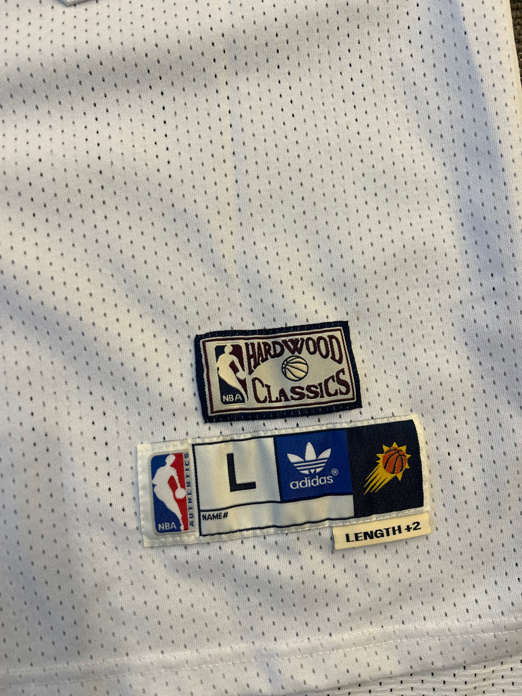 Vintage Adidas Phoenix Suns Charles Barkley Sz Large Jersey Hardwood Classics