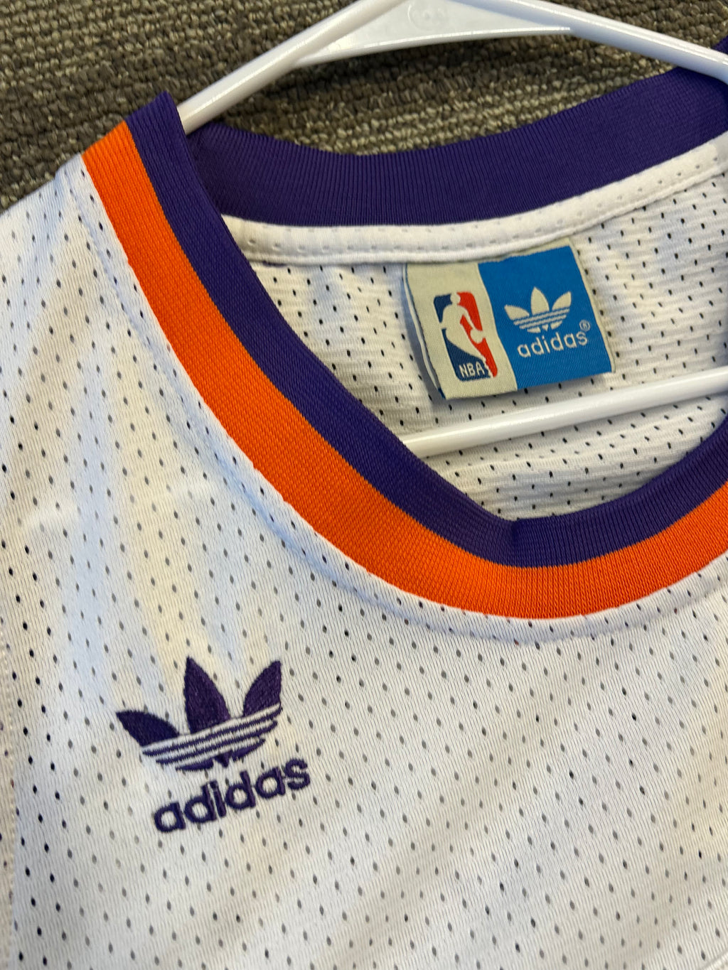 Vintage Adidas Phoenix Suns Charles Barkley Sz Large Jersey Hardwood Classics