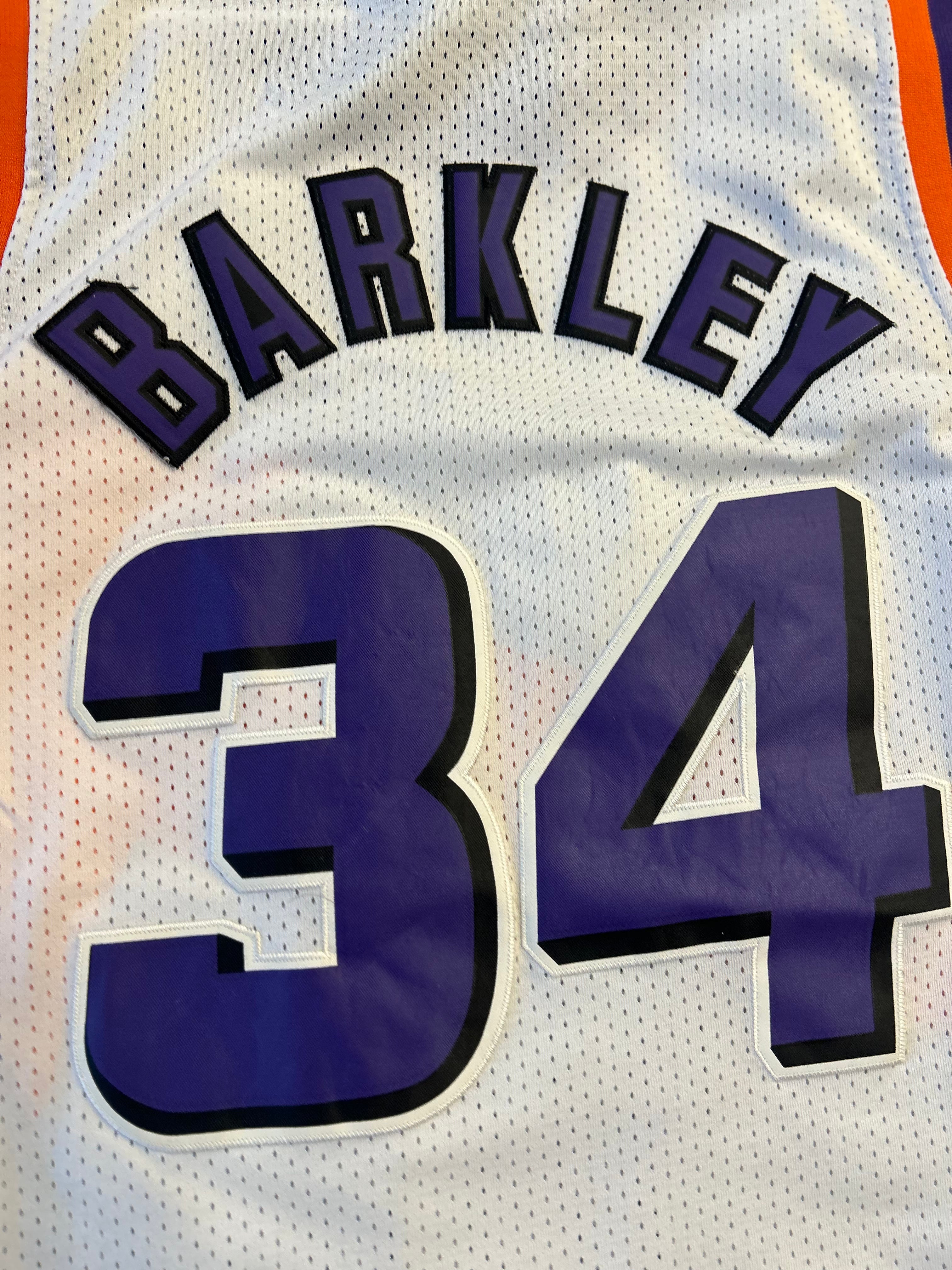 Vintage Adidas Phoenix Suns Charles Barkley Sz Large Jersey Hardwood Classics