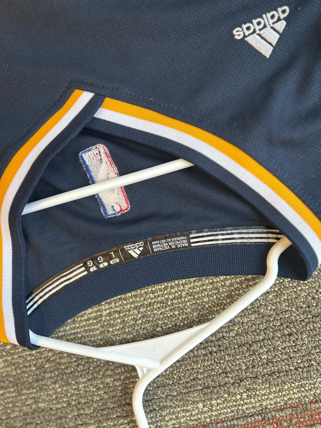 Adidas NBA Indiana Pacers Paul George #13 Swingman Jersey Mens L Blue