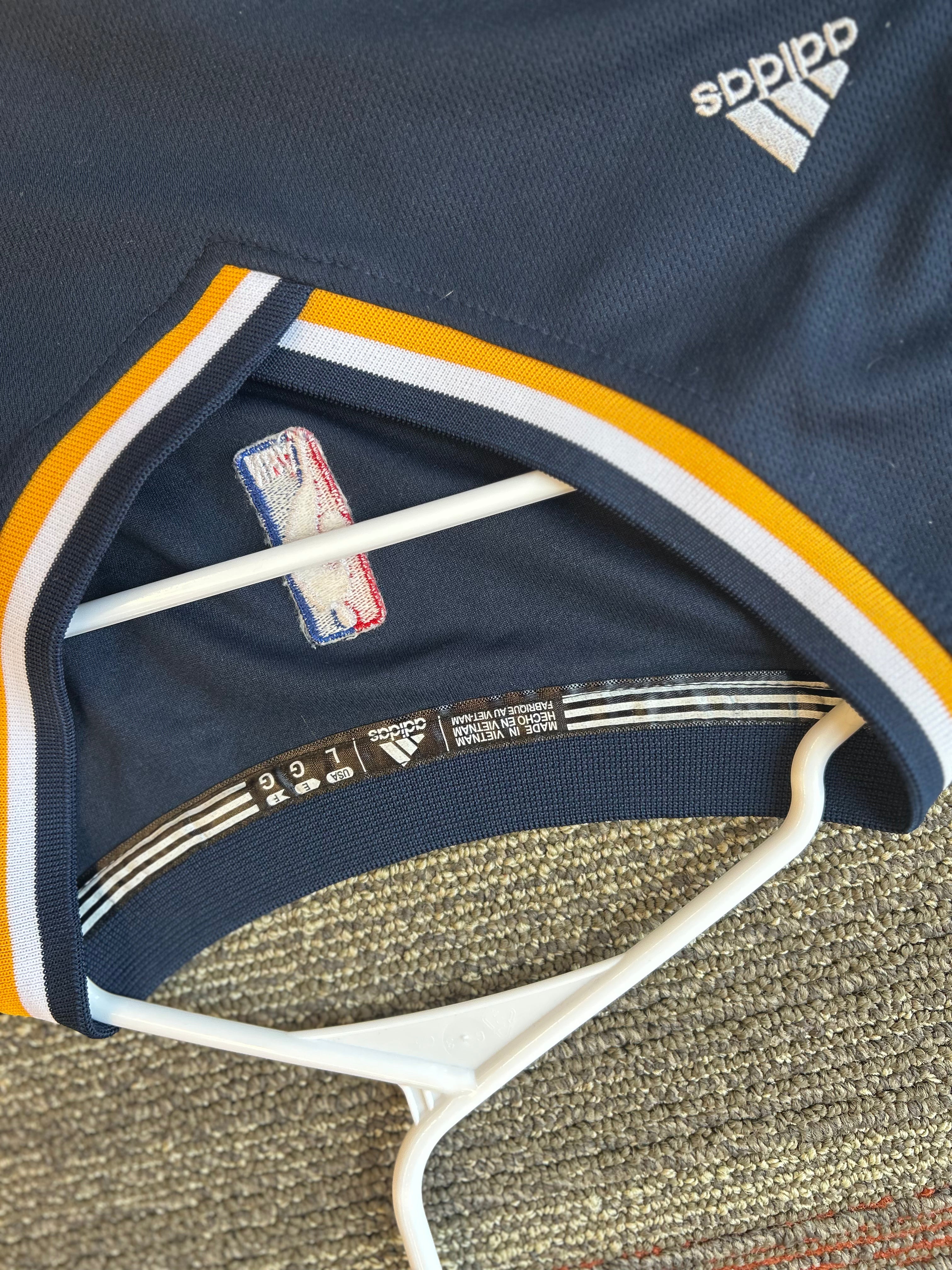 Adidas NBA Indiana Pacers Paul George #13 Swingman Jersey Mens L Blue