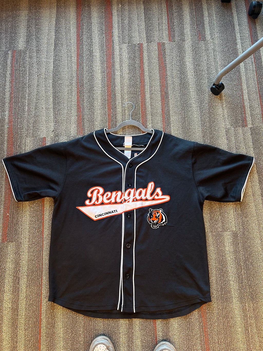 Cincinnati Bengals Carson Palmer NFL Players Inc Mens 2XL Baseball Style Jersey