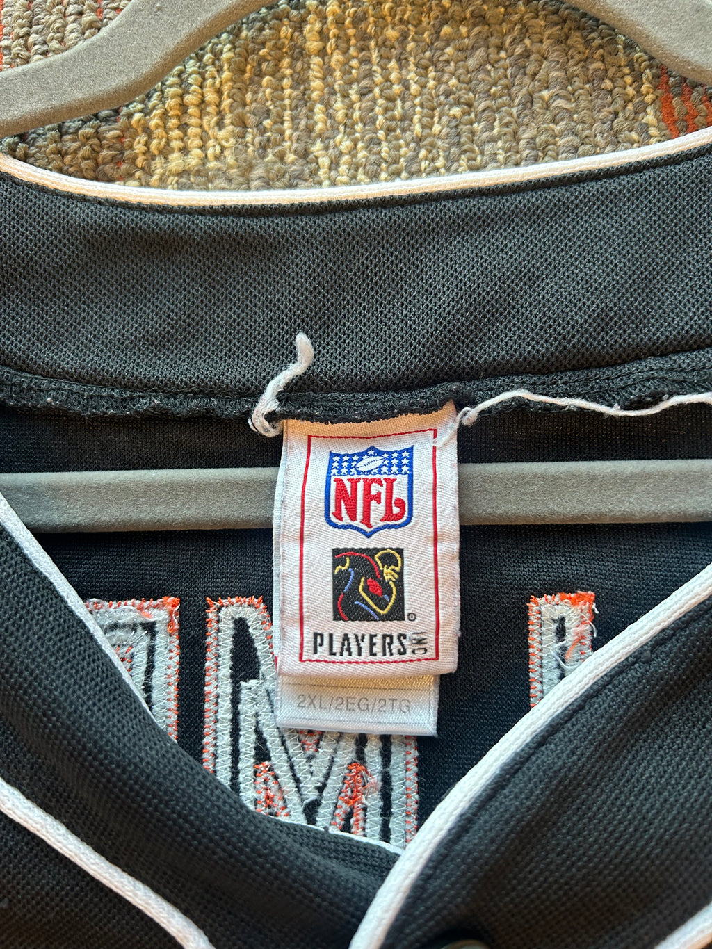 Cincinnati Bengals Carson Palmer NFL Players Inc Mens 2XL Baseball Style Jersey