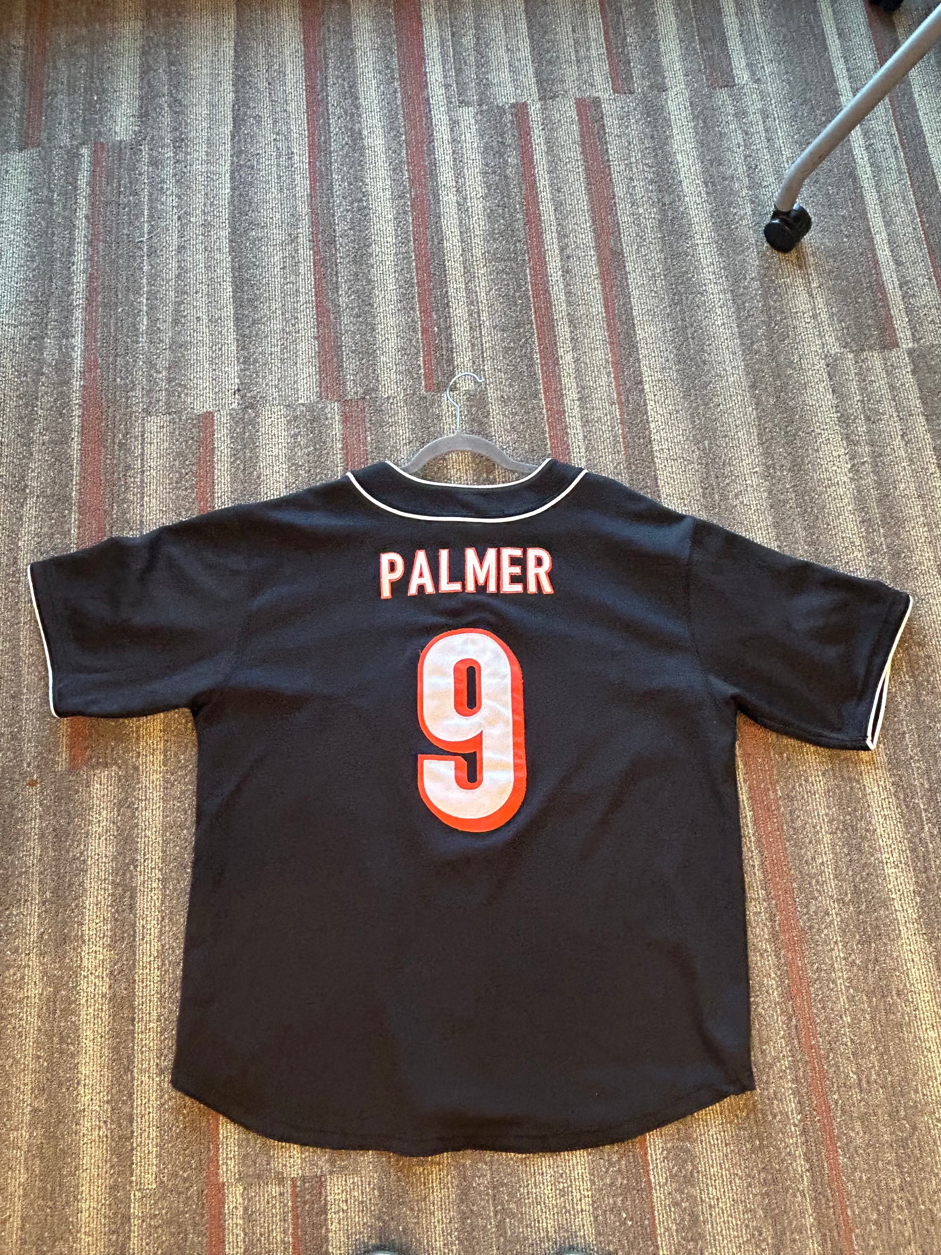 Cincinnati Bengals Carson Palmer NFL Players Inc Mens 2XL Baseball Style Jersey