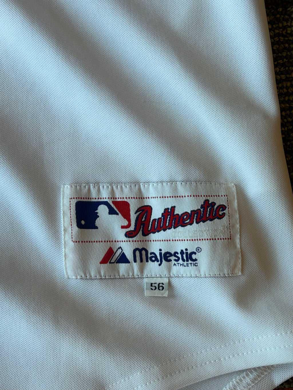 Atlanta Braves Chipper Jones Jersey Sz 56 Majestic Authentic Collection New Tags