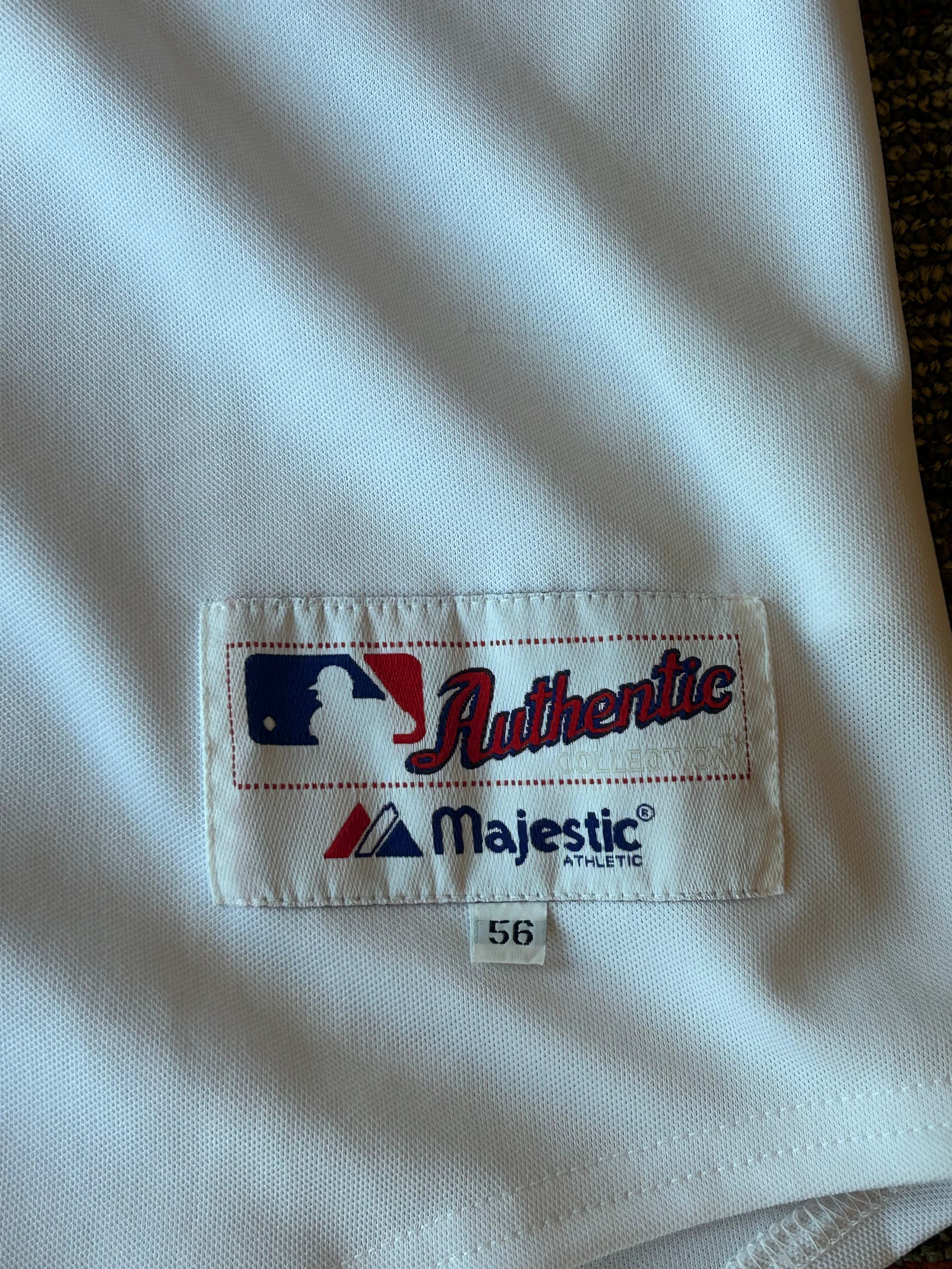 Atlanta Braves Chipper Jones Jersey Sz 56 Majestic Authentic Collection New Tags