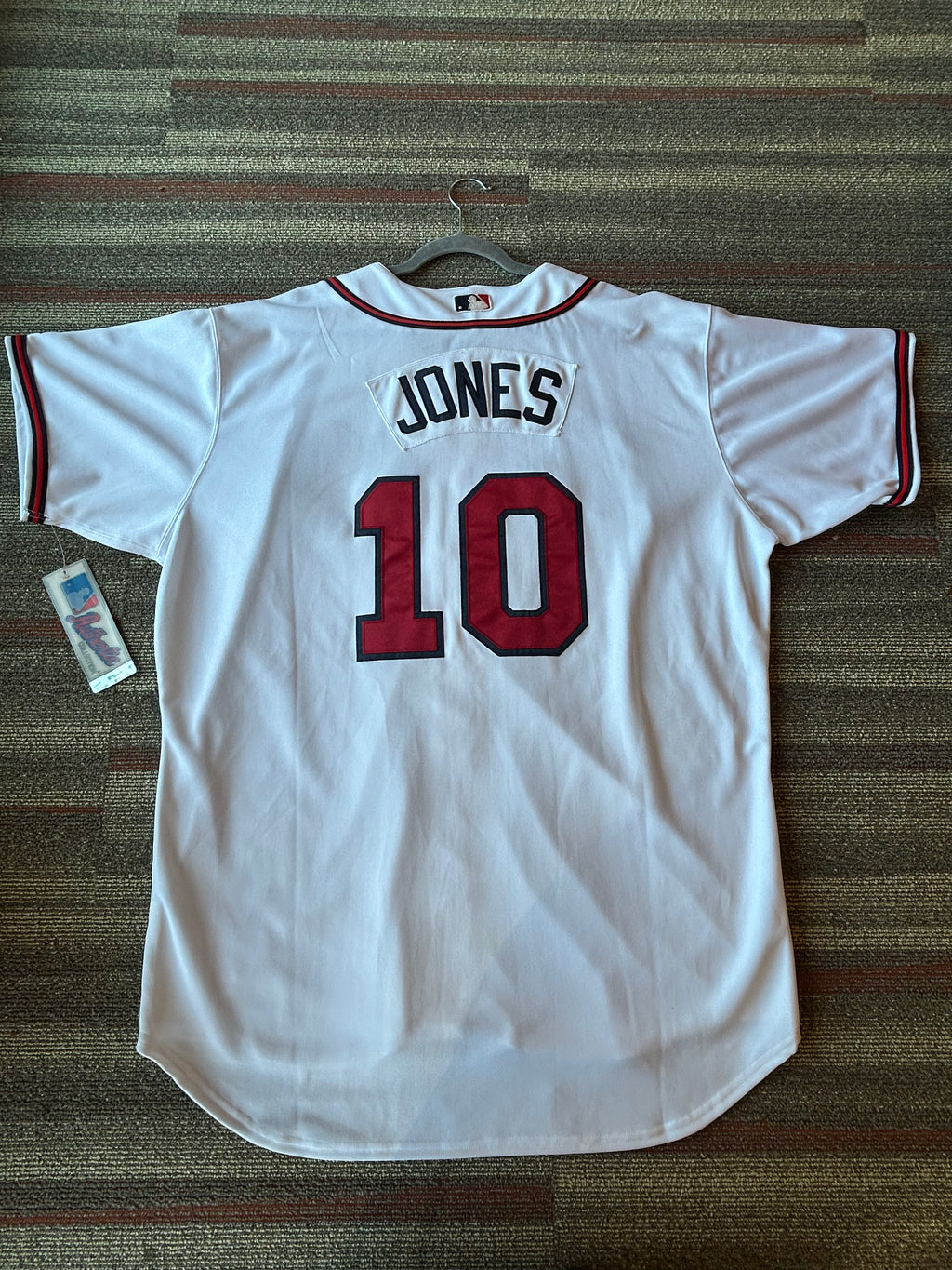 Atlanta Braves Chipper Jones Jersey Sz 56 Majestic Authentic Collection New Tags